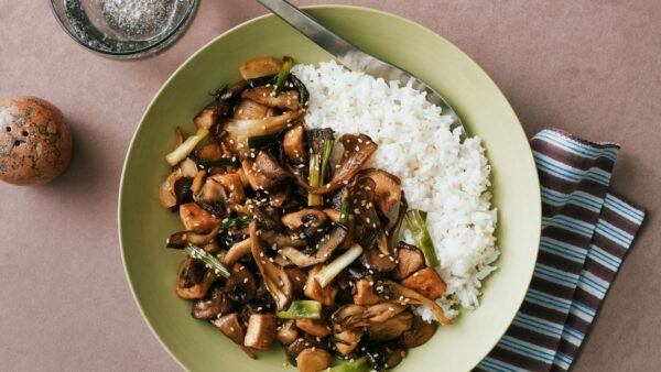 The Secret to Perfect Crispy Tofu Mushroom Stir-Fry