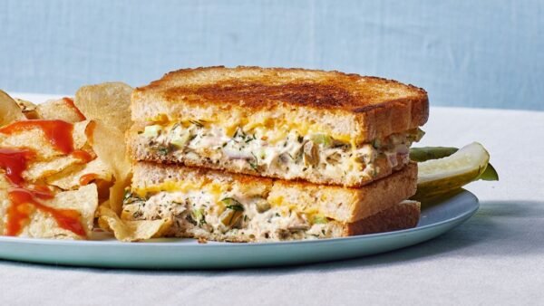 The Secret to the Ultimate Crispy, Oozy Tuna Melt