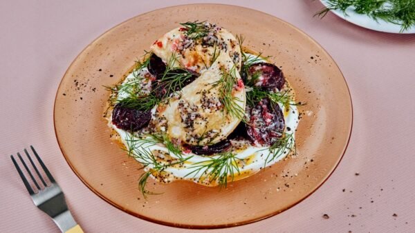 Crispy Sheet-Pan Pierogies and Beets Weeknight Dinner