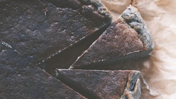 How to Perfect Vegan Black Sesame Basque Cheesecake