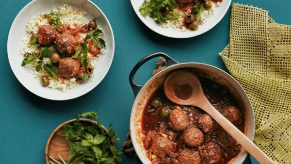 Bold & Easy Weeknight Moroccan Meatball Tagine
