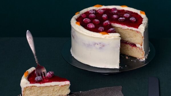 This Cranberry White Chocolate Cake Outshines Holiday Pie