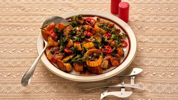 Bold Miso & Scallion Oil Transform Classic Roasted Squash