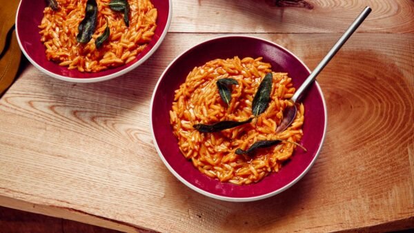 Creamy Butternut Squash Orzo Beats Traditional Risotto