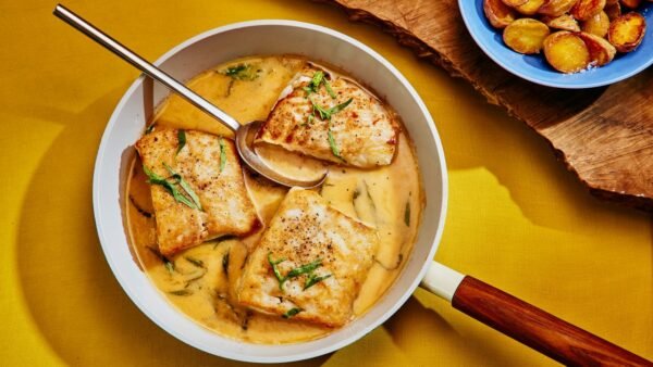 Easy Lemon Butter Cod Recipe: No Wine Needed!