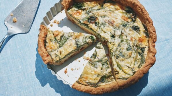 The Secret to the Flakiest Savory Winter Quiche