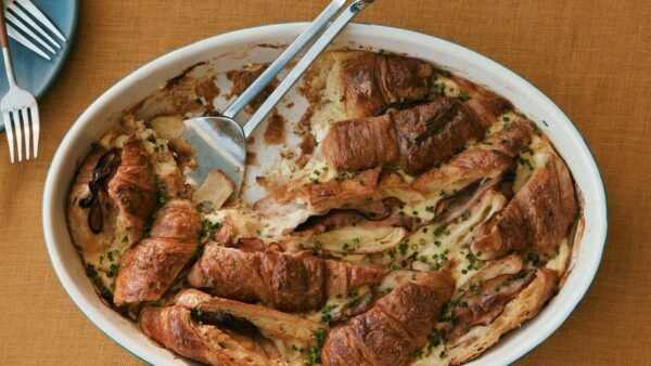 Turn Stale Croissants Into the Ultimate Breakfast Bake