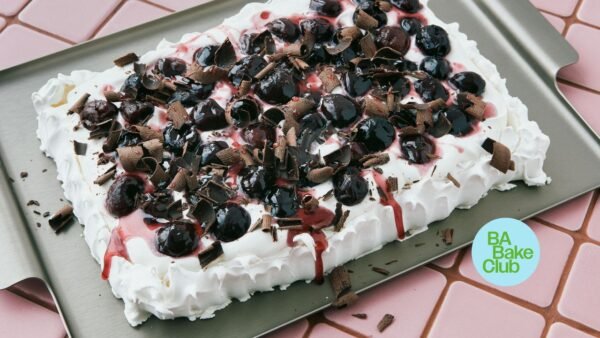 Boozy Black Forest Pavlova: Ultimate Holiday Dessert