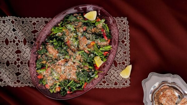 Upgrade Broccoli Rabe With Crunchy Pecorino Utica Greens