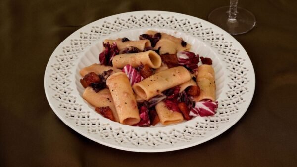 Upgrade Your Pasta With Savory Radicchio Jam Rigatoni