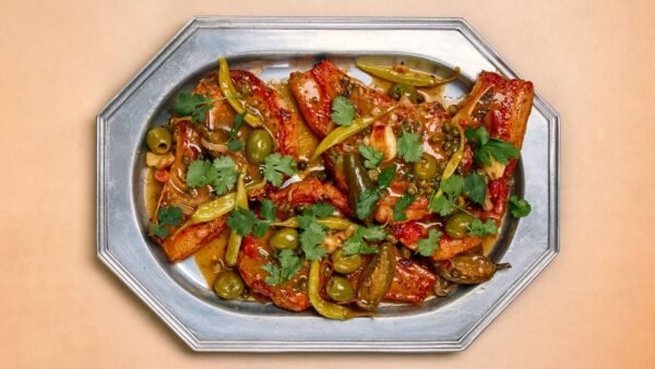 How Green Chile Puttanesca Fixes Dry Pork Chops