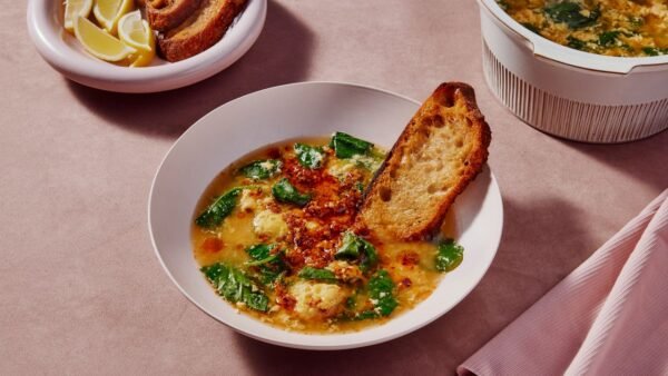 Transform Bone Broth Into a 10-Minute Egg Drop Feast