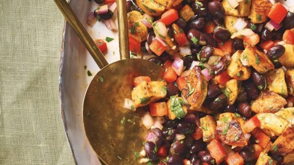 Rethink Plantains: The Ultimate Roasted Black Bean Salad
