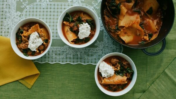 Skip the Oven: Try This Fast One-Pot Lasagna Soup