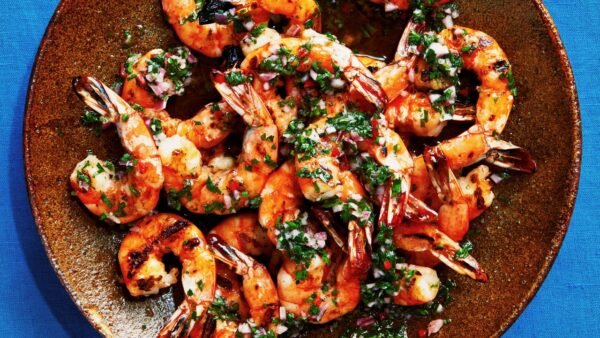 Upgrade Your BBQ With Easy Chimichurri Grilled Shrimp