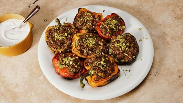 Upgrade Stuffed Peppers With Smoky Grilled Kofta
