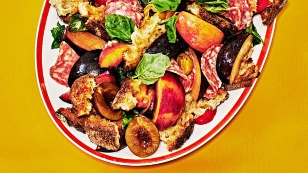 Transform Summer Fruit into a Bold Salami Panzanella