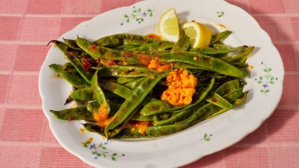 Spice Up Summer With Blistered Chile Butter Romano Beans