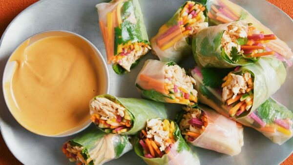 Ditch Your Stove: Mango Chicken Summer Rolls