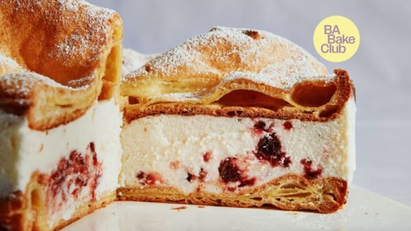 Polish Karpatka Cake Gets a No-Bake Cheesecake Upgrade