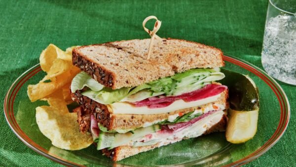 Master the Ultimate Double-Decker Veggie Club